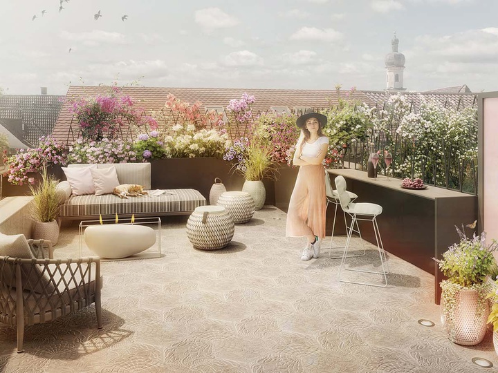 Dachterrasse