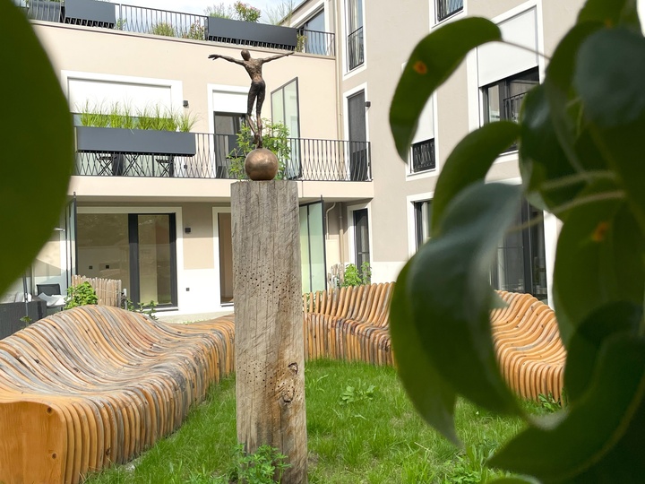 Bienenhotel & Kunstwerk