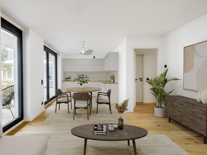 3-Zimmer-Wohnung mit Garten